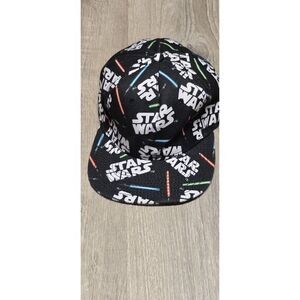 Star Wars Lightsaber Hat Cap‎ Black Adjustable Strapback Baseball Light Saber